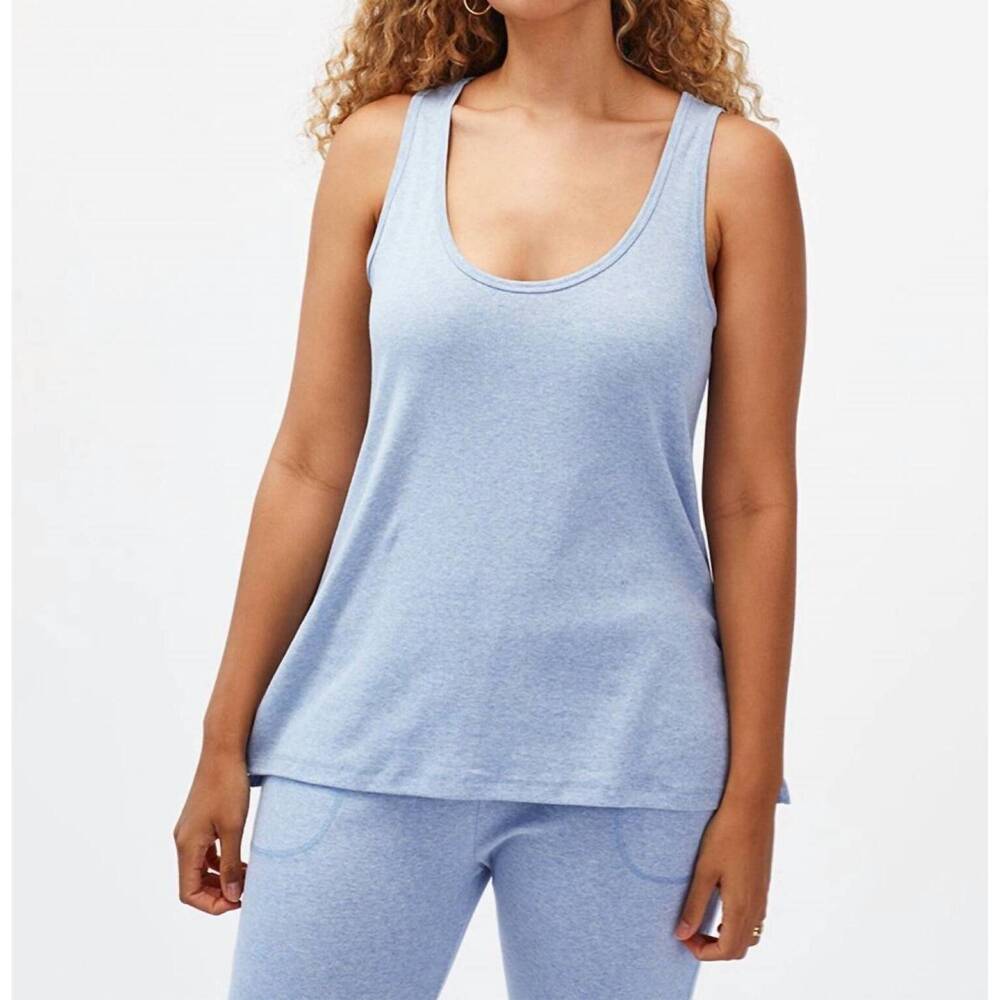 NEW UNDER THE CANOPY organic swing tank in light blue